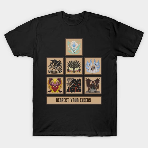 Monster Hunter WeltÃ¤lteste Drachen 28 T-Shirt by congnhan629035